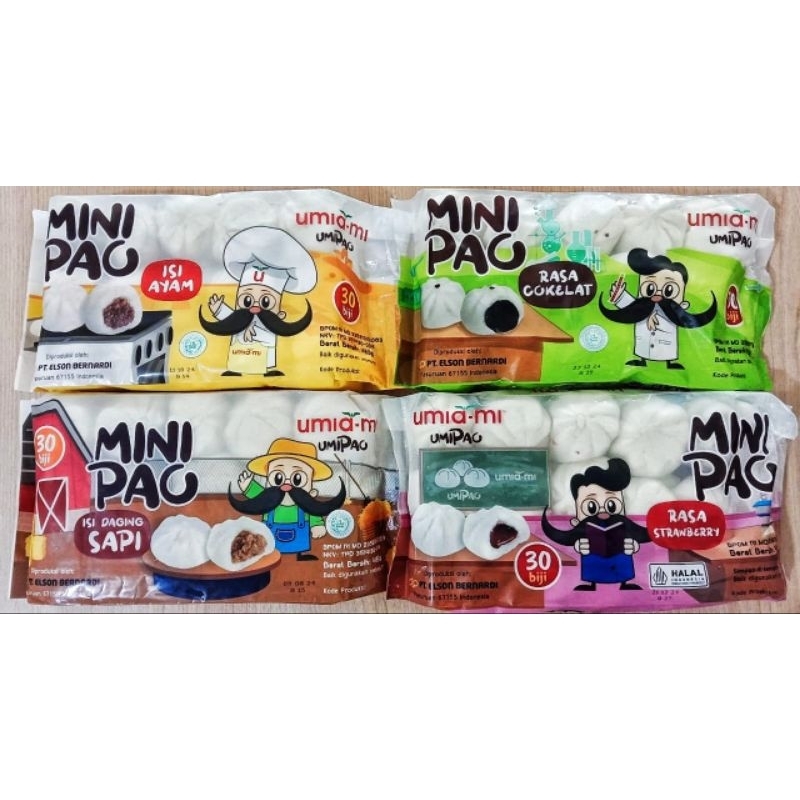 

Mini Pao Umiami Umi Pao 30 pcs all varian