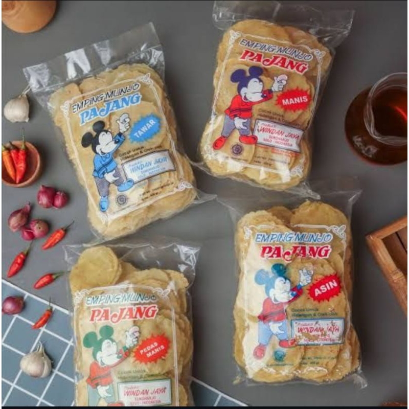 

Emping Melinjo Pajang,Emping mlinjo Mentah ,kmsan 400gr