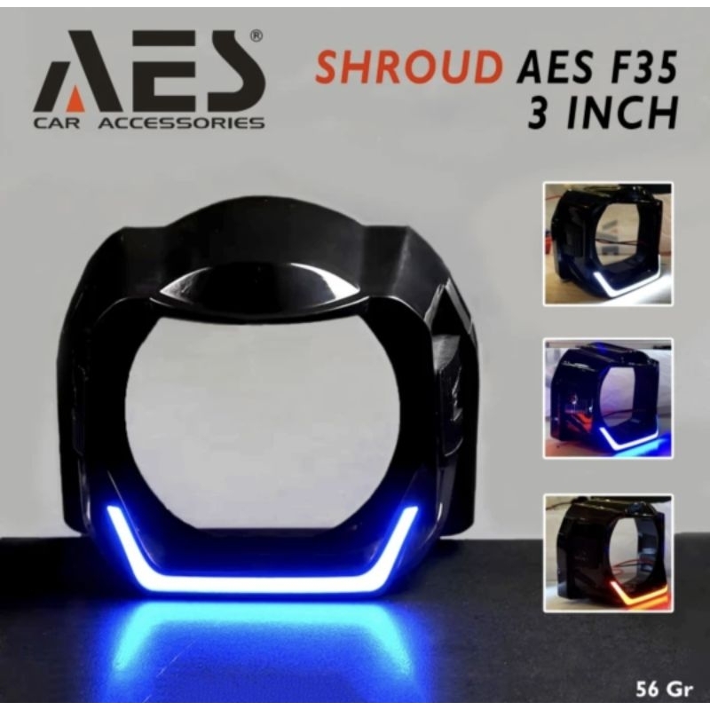 Shroud AES BMW F35 3 Inch Raptor Merk AES