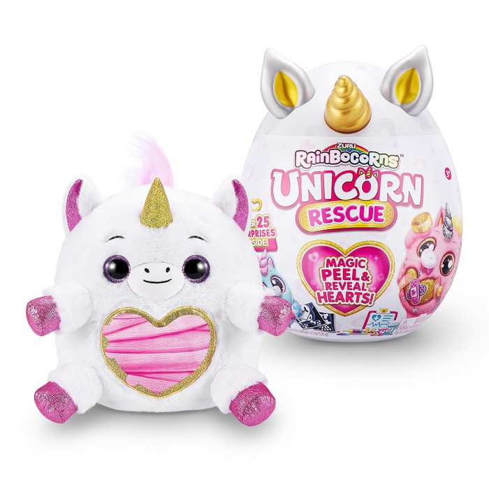 Zuru Boneka Plush Rainbocorns Big Surprise