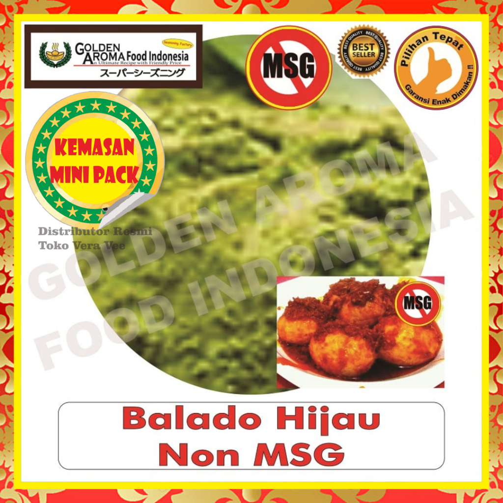 

Aneka Bumbu Balado Merah Nonmsg, Balado Hijau Nonmsg, Sambal Balado Nonmsg, Sambal Balado Extra Pedas Nonmsg, Balado Pedas Manis Nonmsg, Balado Spesial Nonmsg, 100gr GAFI Seasoning Powder