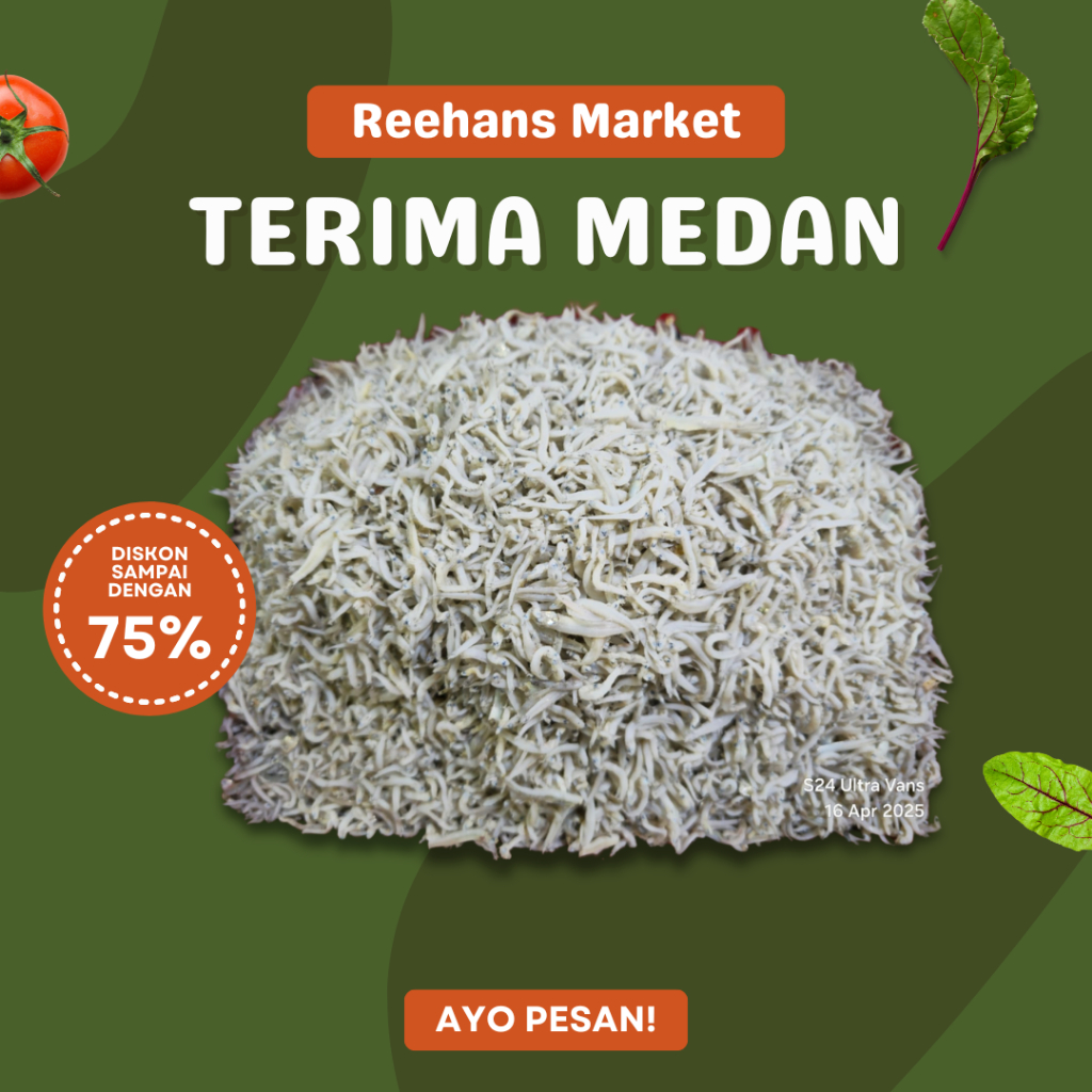 

Ikan Asin Teri Medan 100 - 500 gram