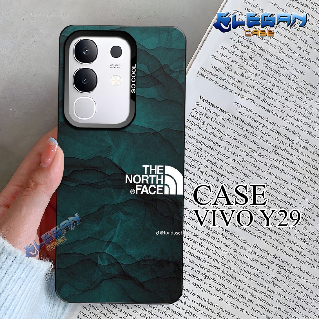 Softcase So cool Vivo Y29/Y29s 2025 Fashion Case Pelindung Handphone Case Anti Slip Motif TNF - Saru