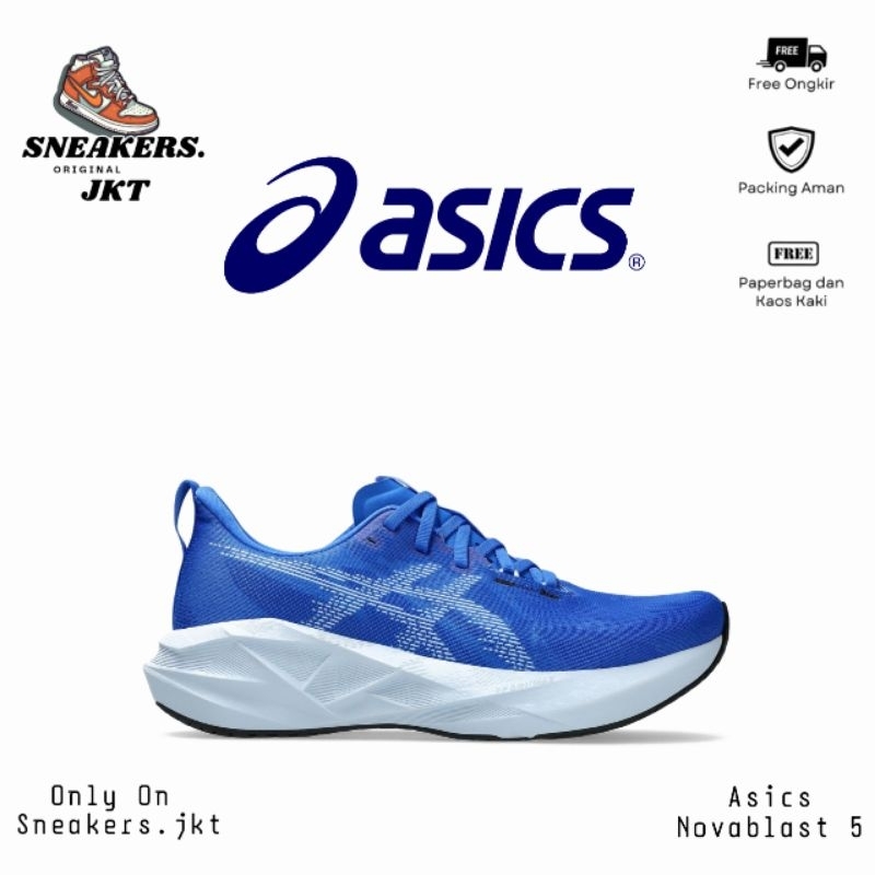 Running Shoes Asics Novablast 5 Illusion Blue/Light Blue Original