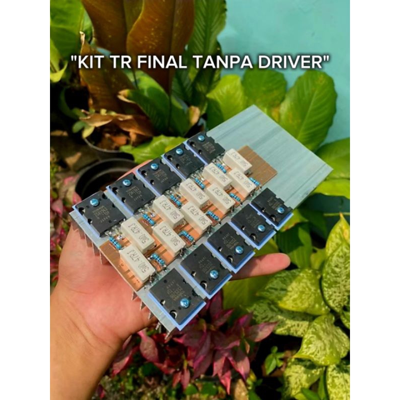 kit transistor final tanpa driver / kit final thosiba 5200 / transistor final tanpa driver