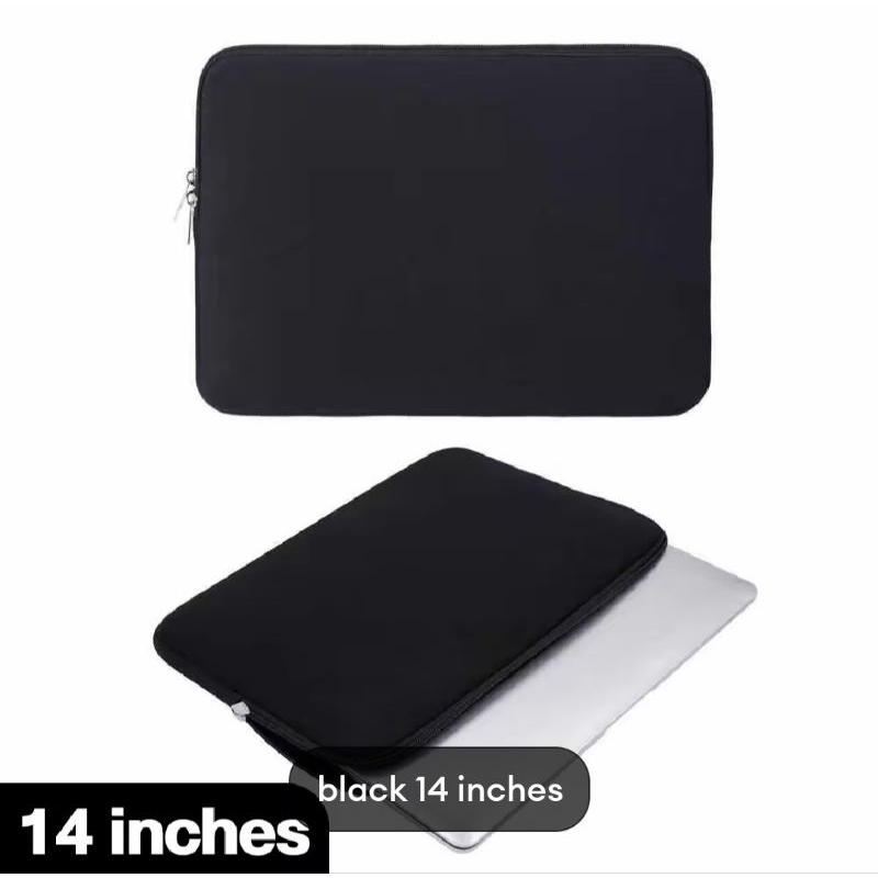 Sertamulia1 Tas Pelindung Case Laptop Tablet 14 Inch 15,6 Inch Double Zipper