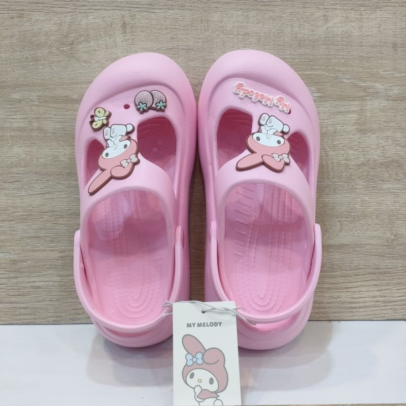 Miniso Sanrio Clogs Slipper / Alas kaki Sandal anak sandal wanita crocs