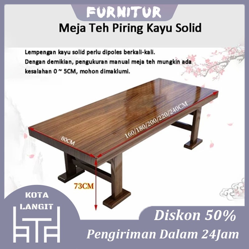 Meja Set Kursi/Meja Motif Gelombang Air/Meja Teh Dikantor/Meja Teh Besar/Meja Teh/Meja Gaya China Me