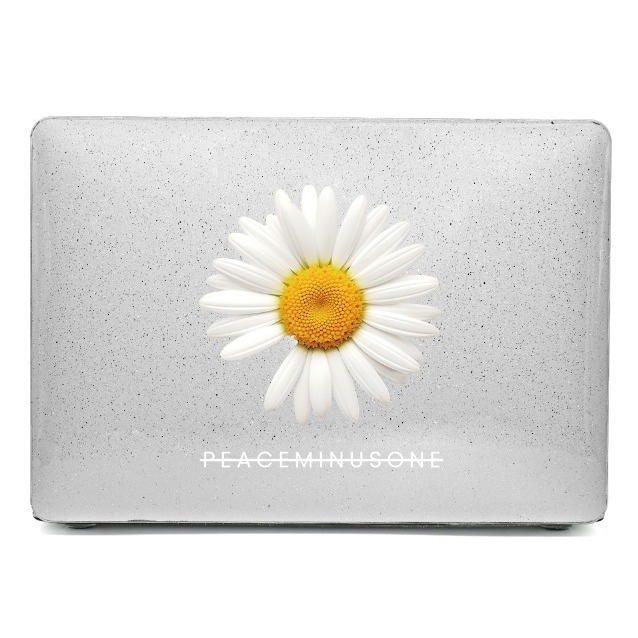 MACBOOK CLEAR Case Glitter Flower Peaceminusone GD G Dragon CUSTOM SKETSA DESIGN NEW AIR PRO RETINA 