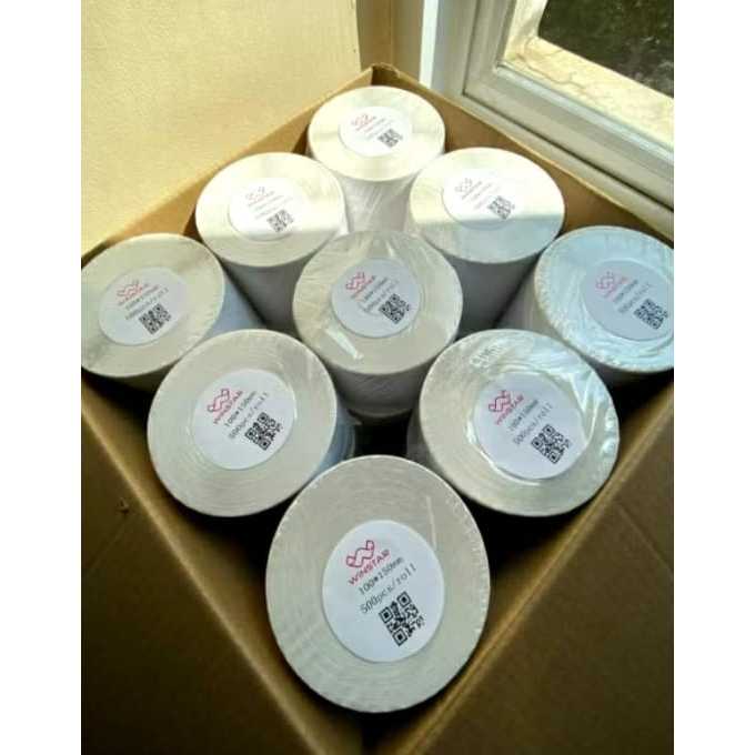 

Label Barcode 100 x 150 / Kertas Sticker Thermal Resi 100x150MM WINSTAR ISI 500