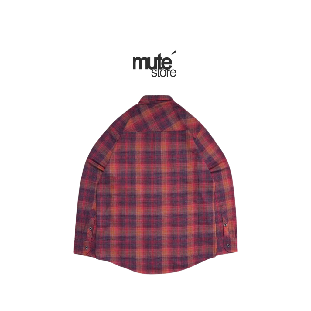 Mute Store PKU EPIDEMIC Kemeja - ERCOLANO ORANGE COMBINE