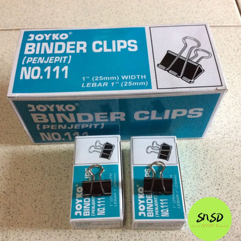 

binder clips no 111 joyko