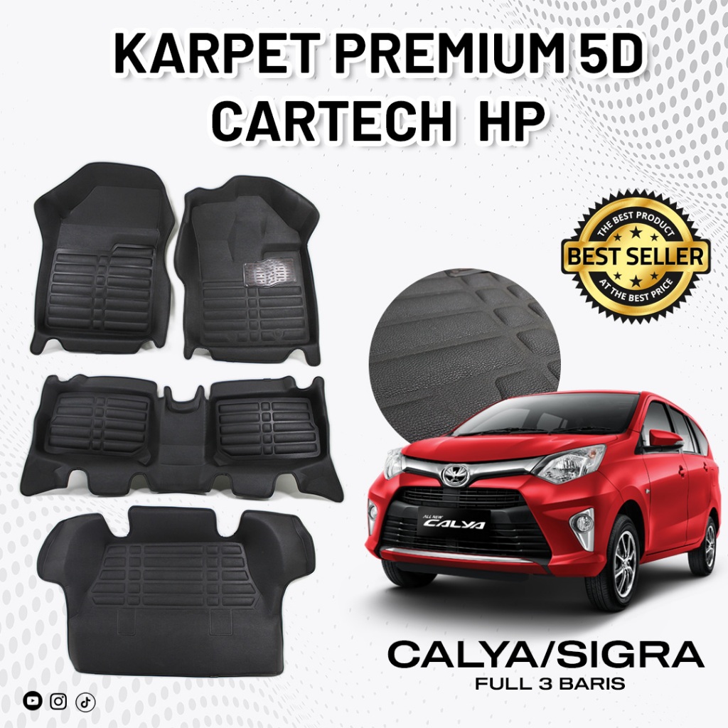 KARPET MOBIL PREMIUM HP 5D TOYOTA CALYA-SIGRA
