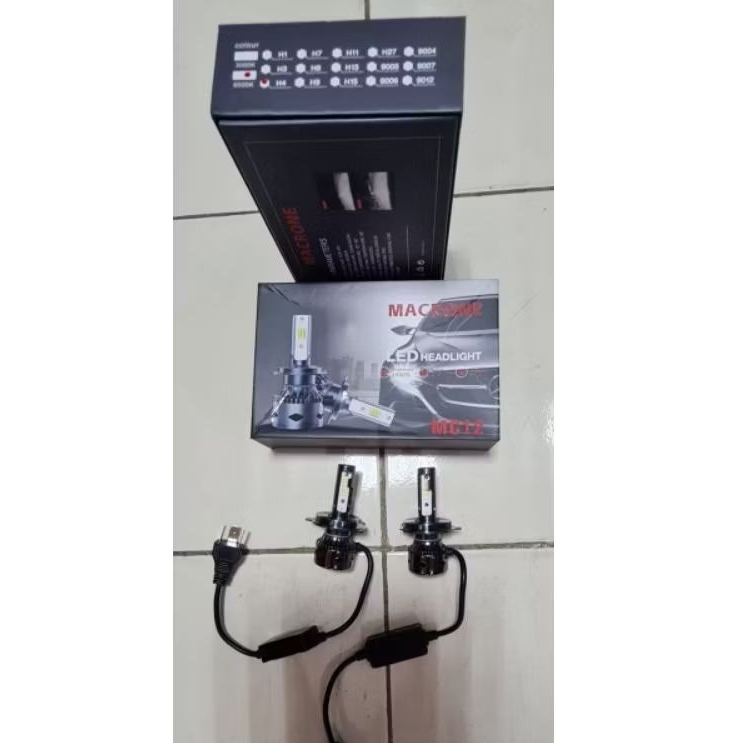 LAMPU LED MOBIL MACRONE MC 12 H4 NEW