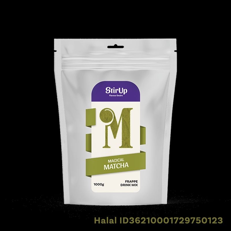 

Bubuk minuman Stir Up Matcha - powder rasa matcha