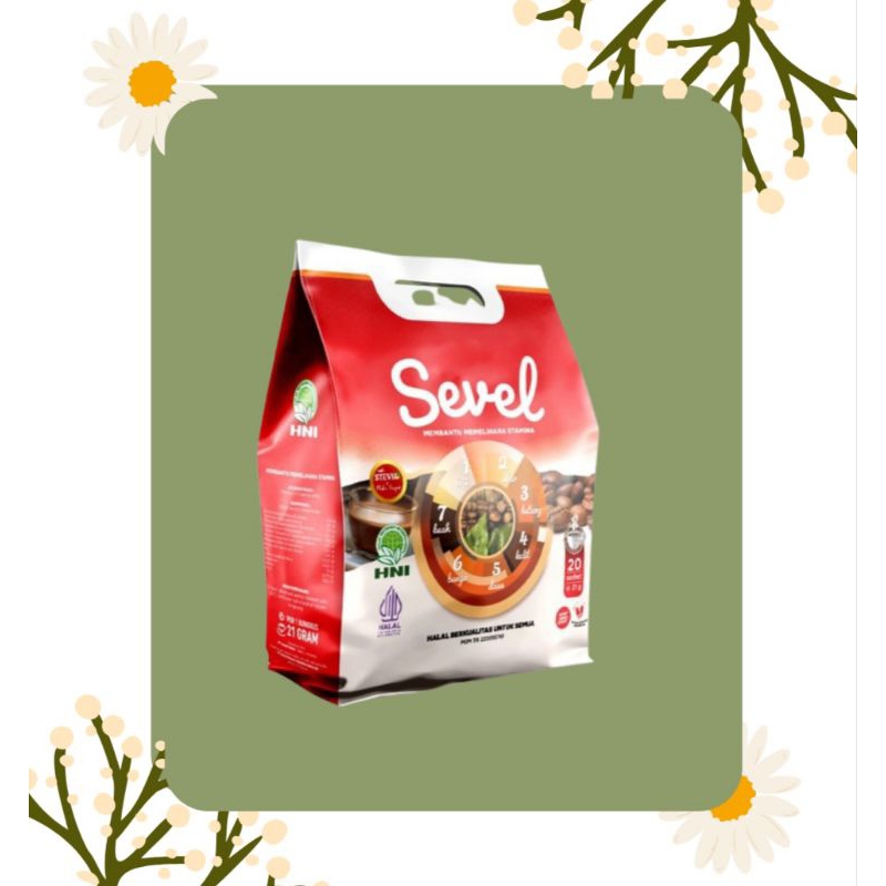 

Kopi Sevel Kopi 7 Elemen Isi 20 Sachet