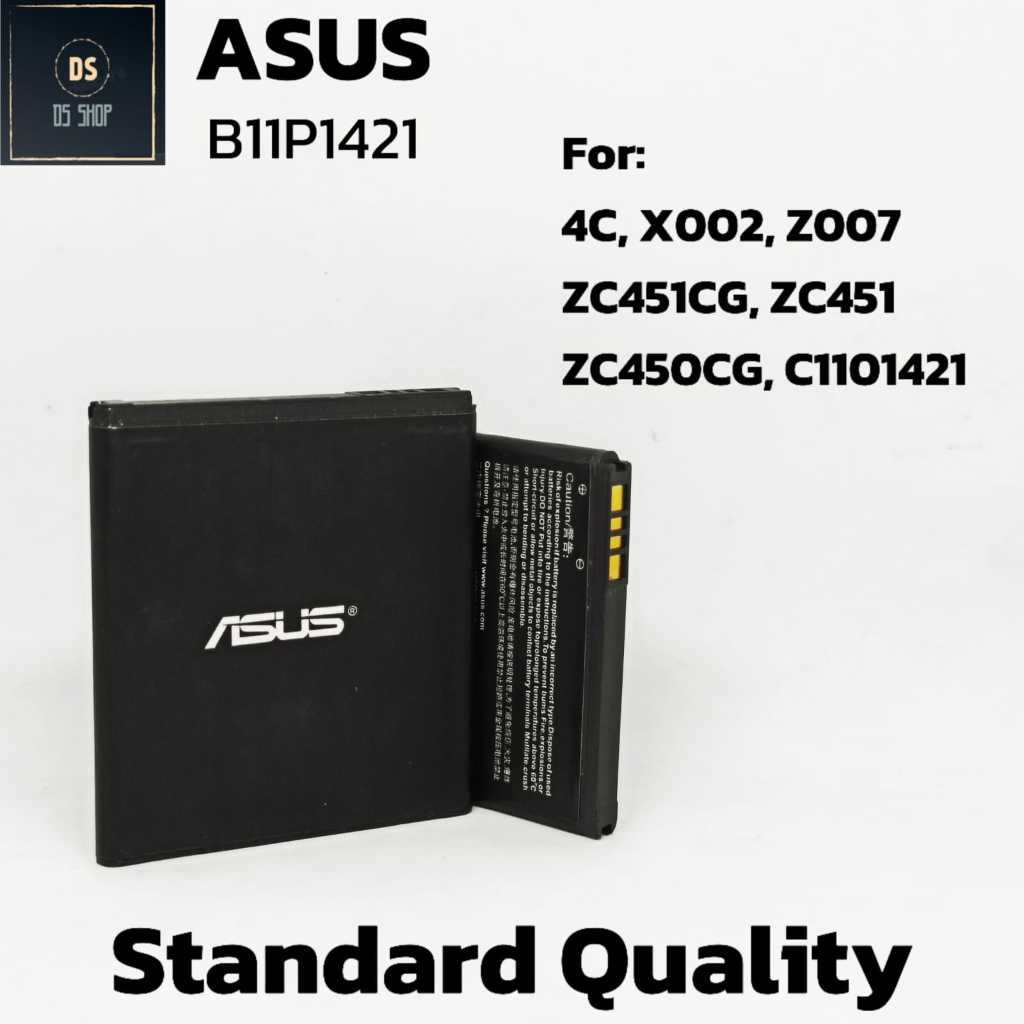 Baterai Asus Zenfone 4C / C Z007 ZC451CG X002 B11P1421 Original Double Power Batrai Batre HP