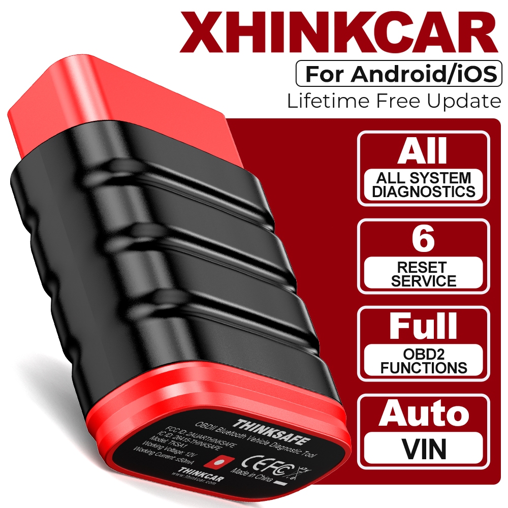 THINKCAR THINKSAFE Professional Obd2 Bluetooth Obd2 Scanner Car Scanner Odb2 Car Diagnostic Tool
