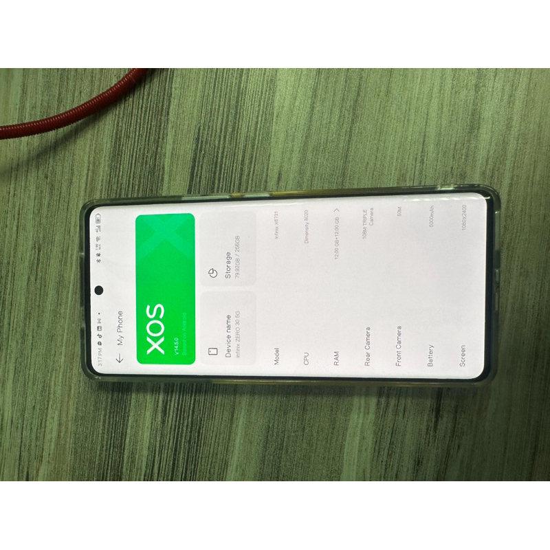 [Second] infinix zero 30 5G 12 / 256 gb