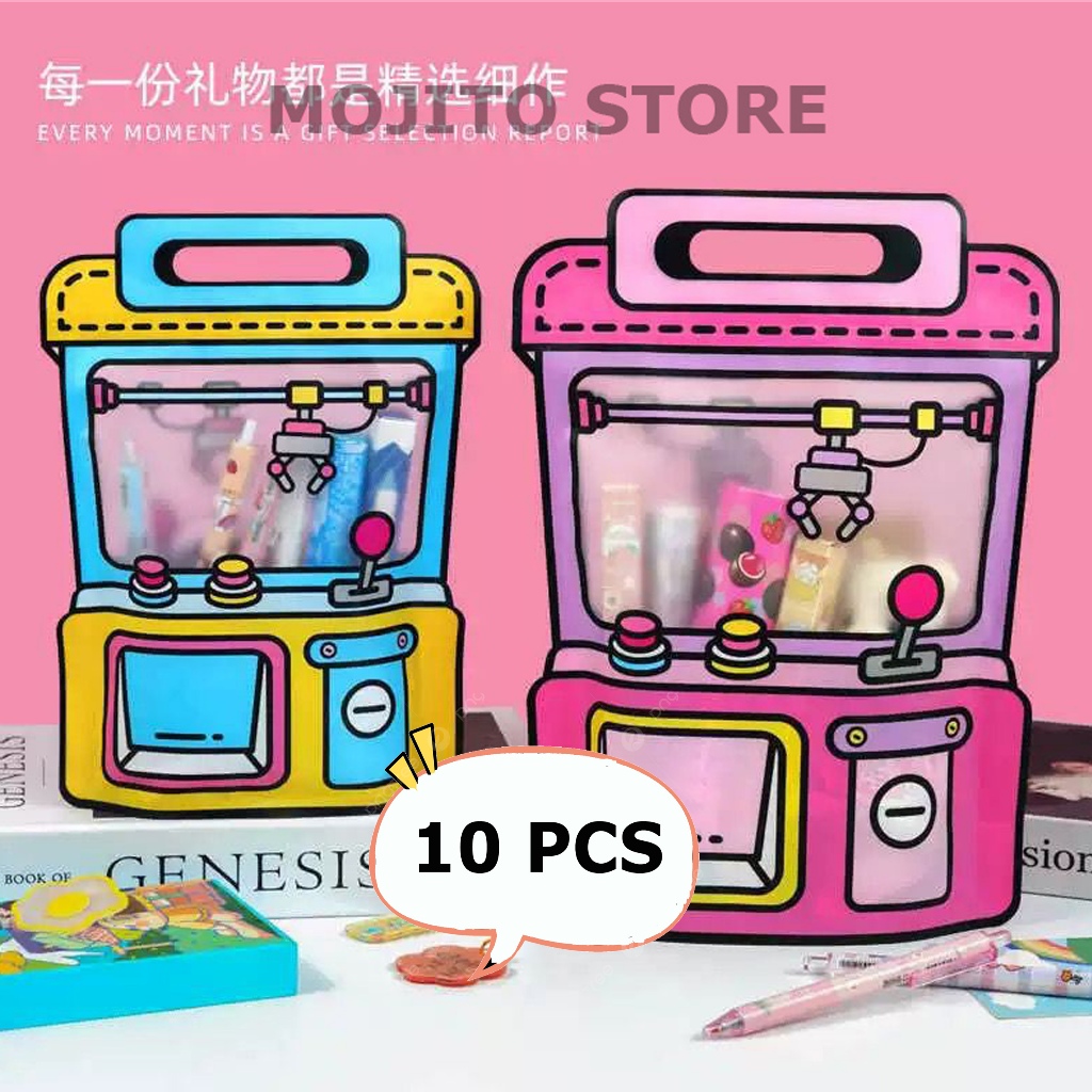 

(10PCS) Plastik bingkisan zipper zip lock Hampers Souvenir Ulang Tahun Snack goody Goodie Bag pouch
