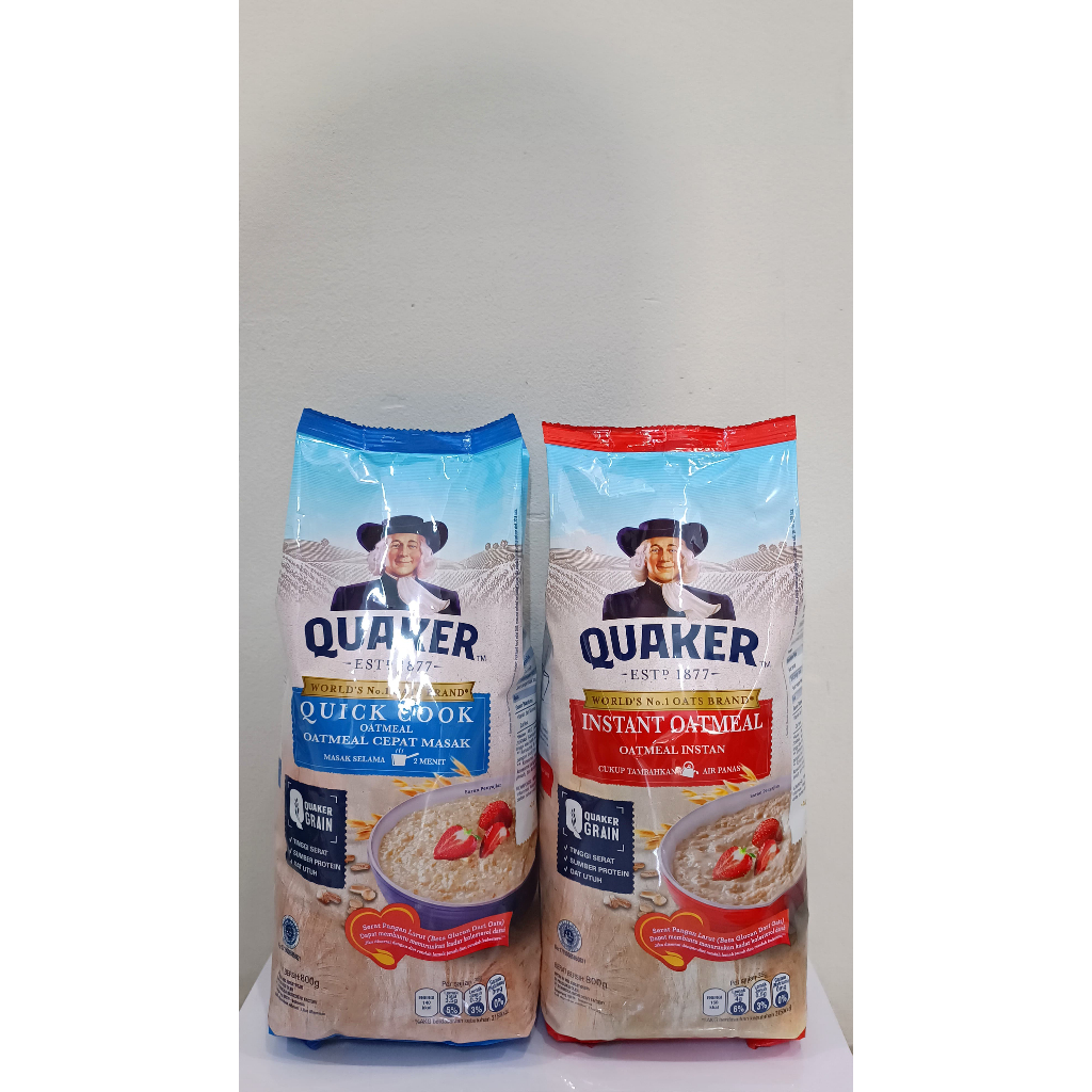 

QUAKER OATS QUICK COOK INSTANT COOKING 800GR