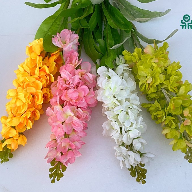 Bunga Hyacinth Delphinium Artificial/Bunga Dekorasi