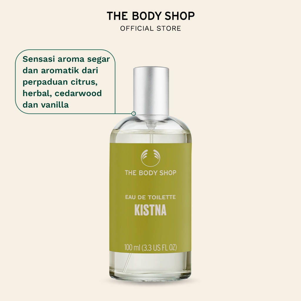 The Body Shop Kistna Eau De Toilette Parfum EDT 100ml