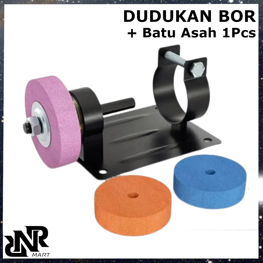 Dudukan Bor Tangan Jadi Gerinda Stand Holder Bor Portable Batu Asah Gerinda 3 Inch Poles Mini Grinde