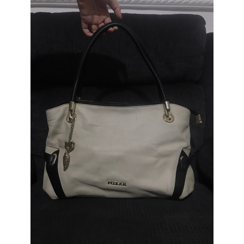 preloved foxer tote bag kulit asli