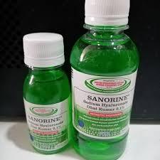 SANORINE HIJAU - OBAT KUMUR