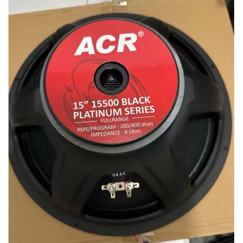 Speaker ACR 15” 15500 Black Platinum Series / Speaker ACR 15” 15500 Full Range
