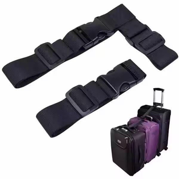 Luggage Strap Penghubung Koper Tali Koper Travel Adjustable Pengikat Koper Travel Bags Belt Barang