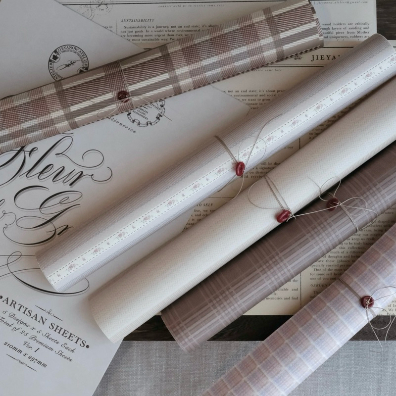 

Jieyanow Fleur de Grace Artisan Sheets Paper