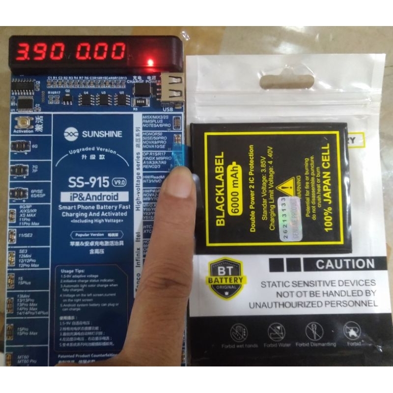 Blackpanda Sharp Ubatia286Afn2 Battery Batre Baterai Sharp Aquos R2 Sh-03K Double Power 6000Mah 2 Ic