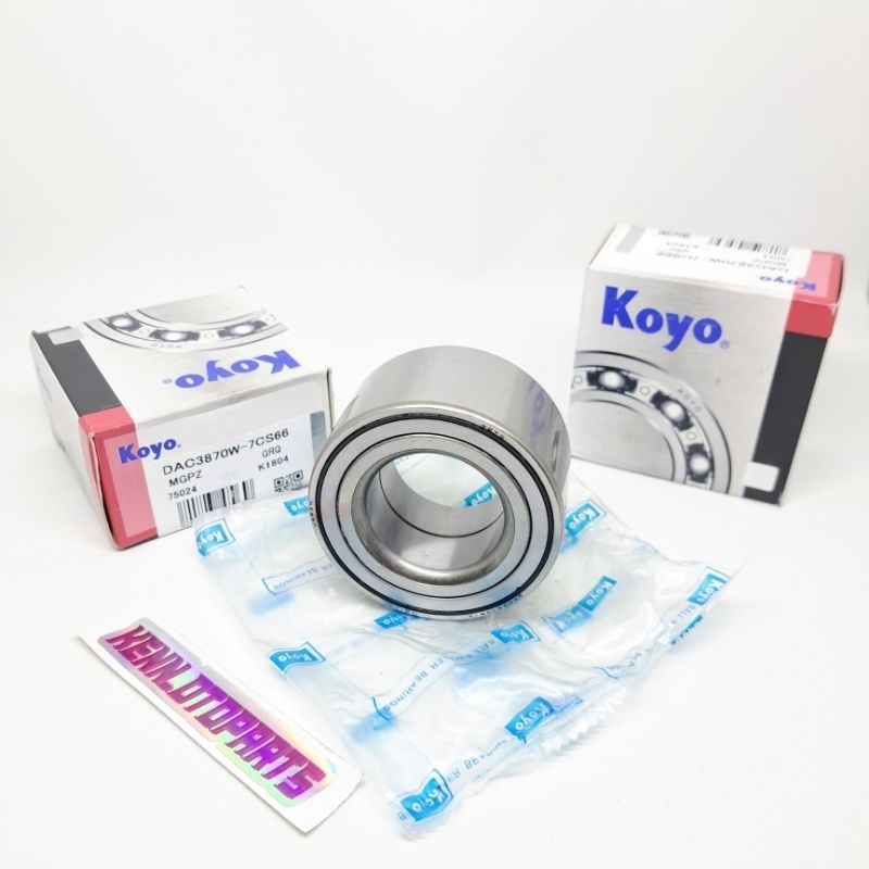 BEARING RODA DEPAN GRANDMAX LUXIO RUSH  TERIOS KOYO DAC3870-W7 JAPAN NON SENSOR ABS