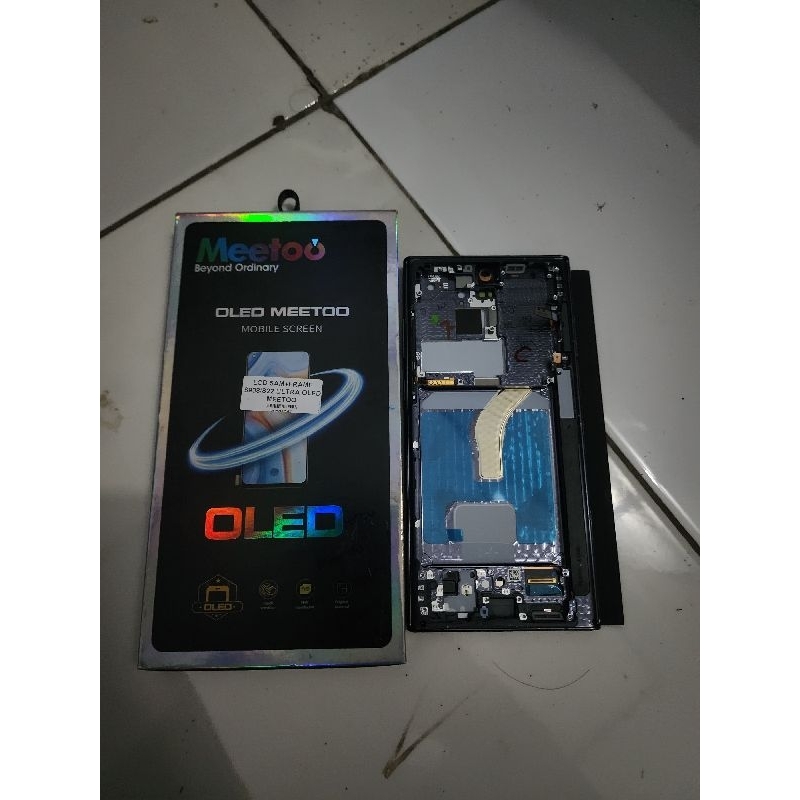 LCD OLED COPOTAN SAMSUNG S22 ULTRA NO MINUS
