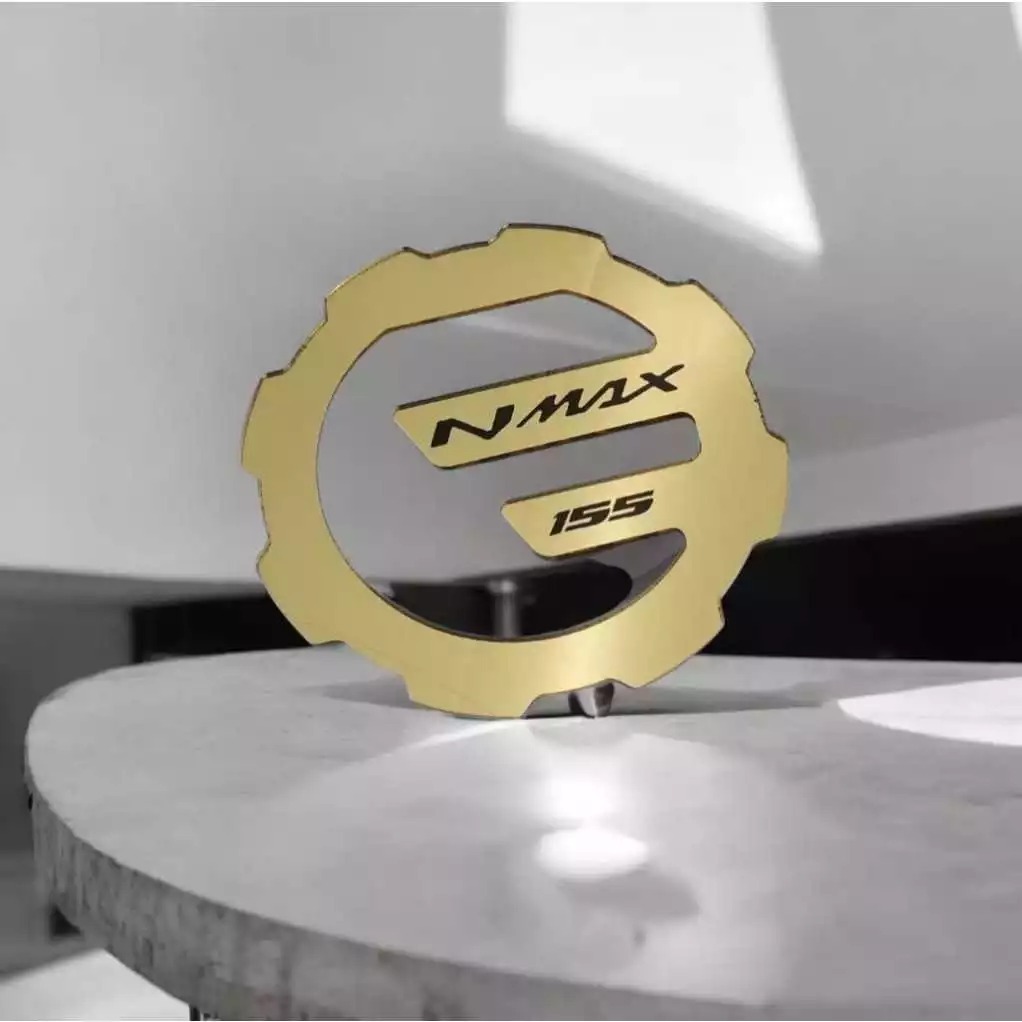 GARNISH CVT NMAX / Aksesoris Motor YAMAHA Aksesoris Nmax ( GOLD DAN SILVER )