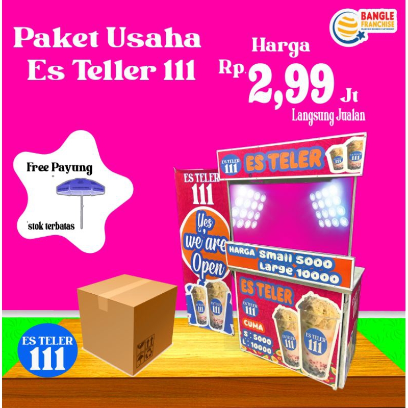 

FRANCHISE / PAKET USAHA ES TELLER 111