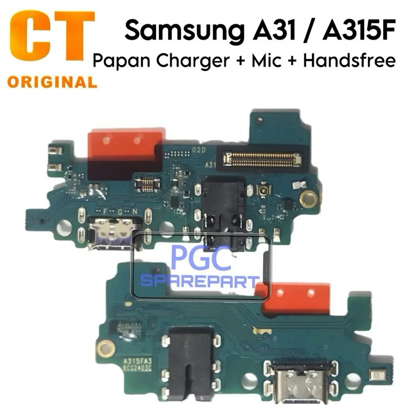 KONEKTOR CAS CT SAMSUNG A31 1PAPAN | CONECTOR CHARGER SAMSUNG A31