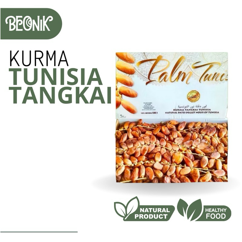 

Kurma Tunisia Tangkai 1 KG