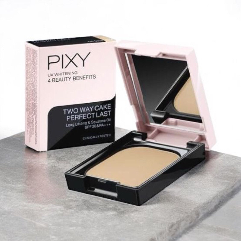 Pixy Two Way Cake Perfect Last Shade 02 Natural Buff