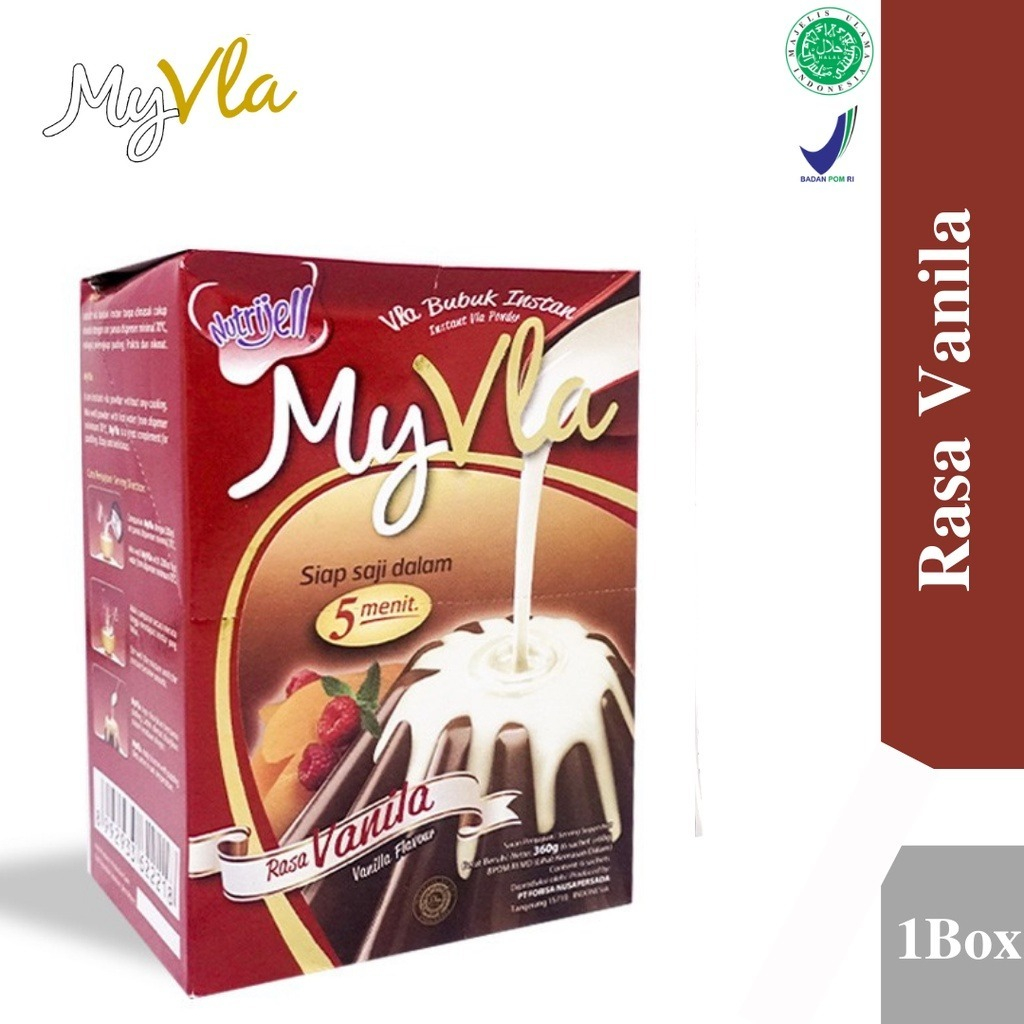 MyVla Vanilla 1 Box isi 6pcx60gr