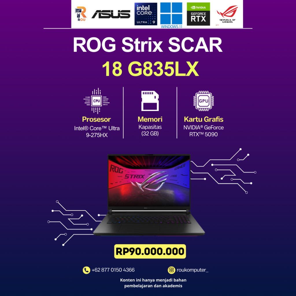 ROG Strix SCAR 18 G835LX