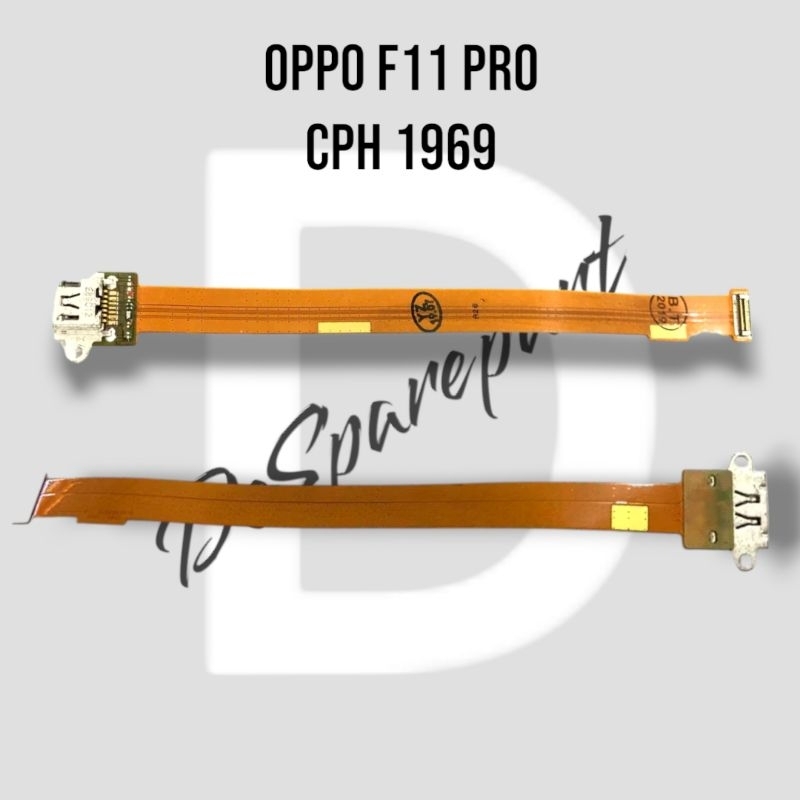 Fleksibel konektor cas + ic Flexibel connector Charger Fullset Oppo F11 Pro cph 1969 || PAPAN CAS + 