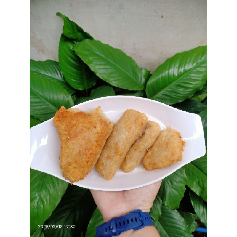 

Pempek lenjer mix pempek telur isi 10