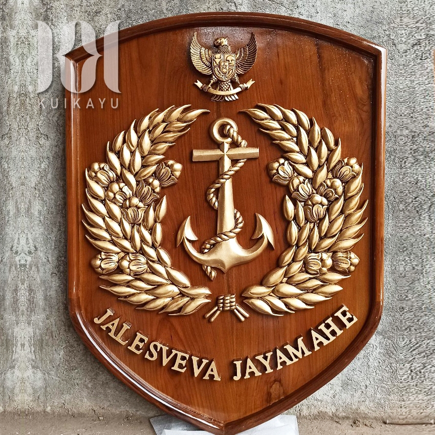 Logo TNI AL Kayu Jati