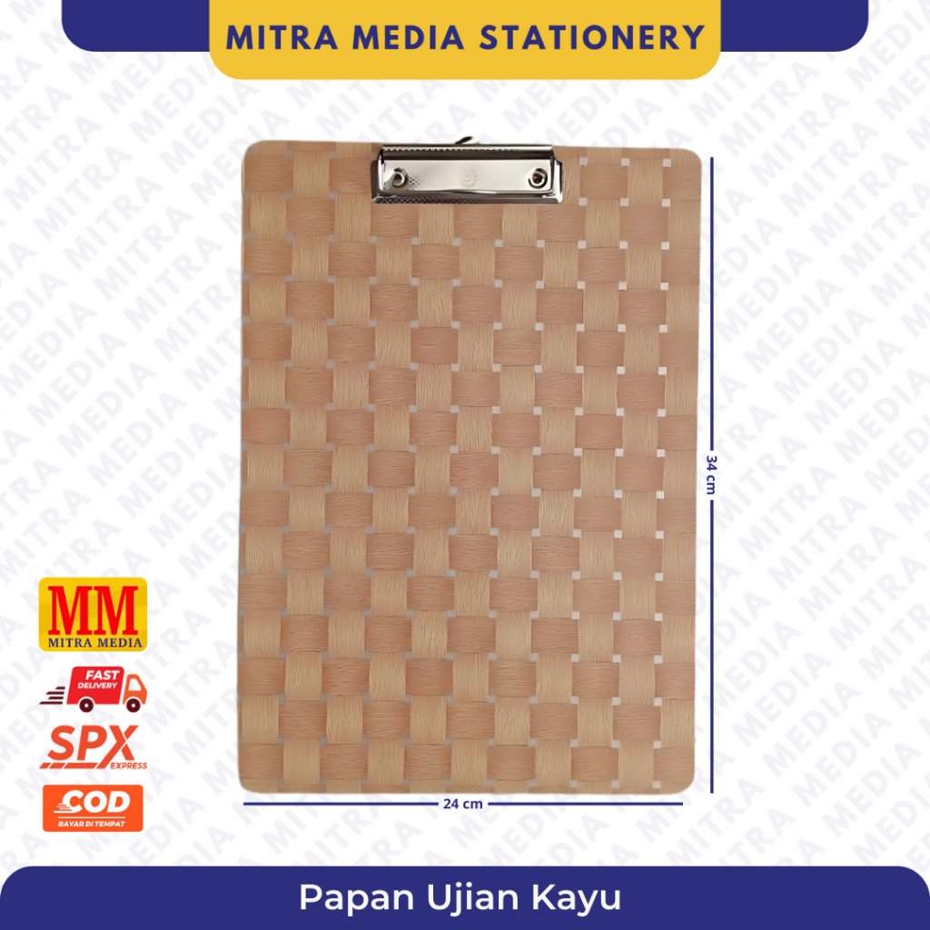 

Papan Ujian Kayu / Clipboard / Papan Jalan / Papan Dada