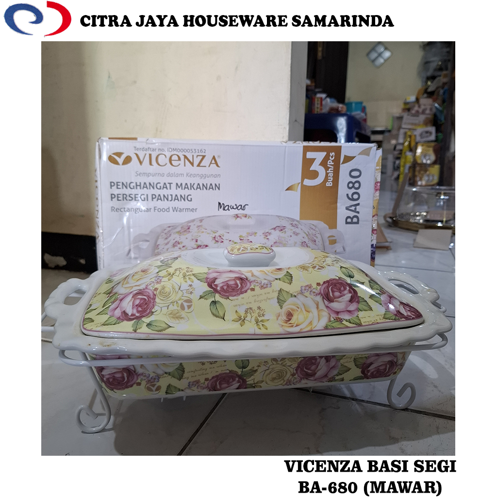 Basi Segi Keramik Vicenza BA-680/B-680 (Per 1 Pcs)