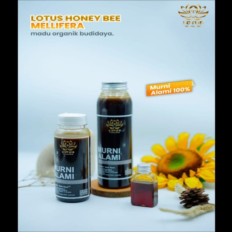 

Madu Asli Lotus Honey Bee Mellifera 100gr - Madu Asli Murni 100% Tanpa Campuran