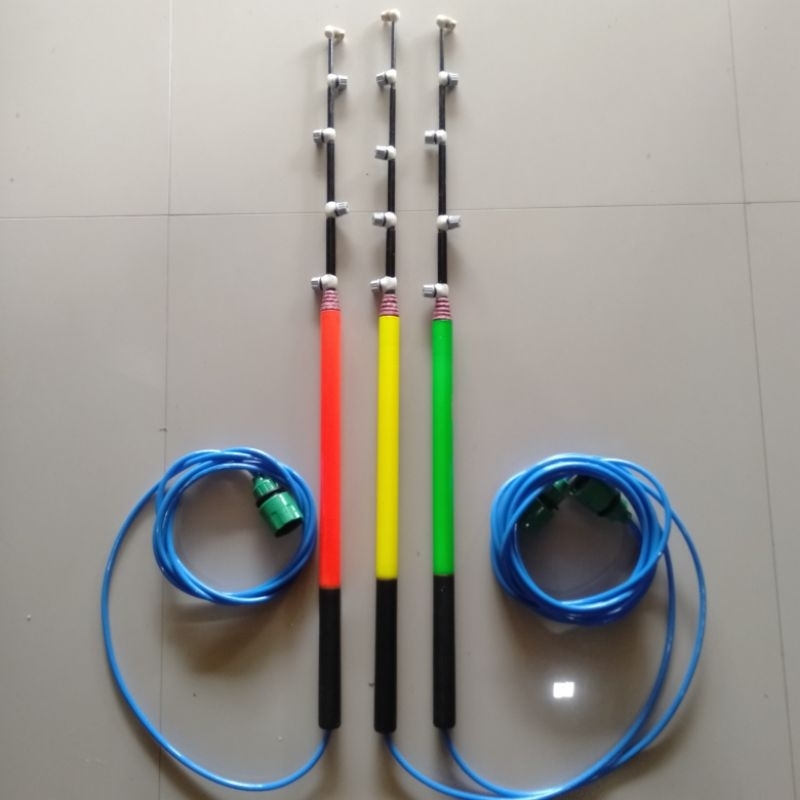 Stik sprayer panjang 2.5 dan 3 meter 5 mata nozzle kabut kuningan/ Stik pertanian